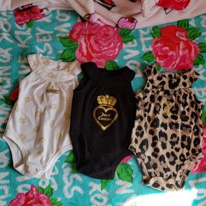 Juicy couture 3set onsies